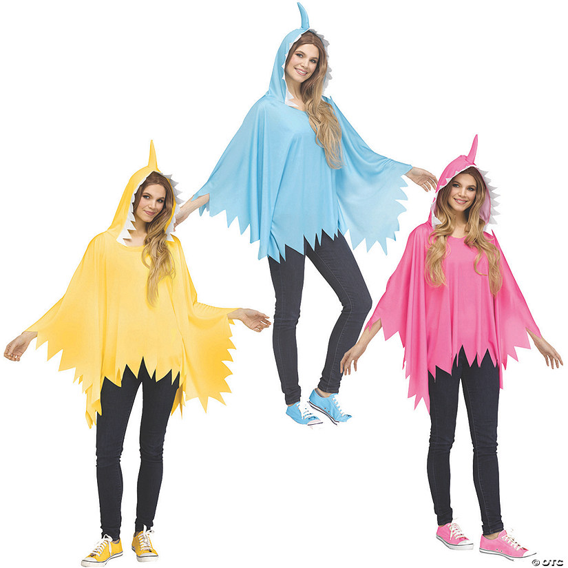 Adults Shark Poncho Image