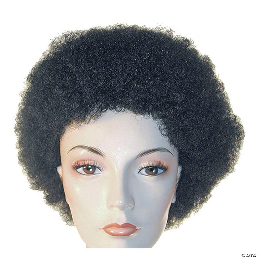 Adults Short-Haired Afro Wig Image