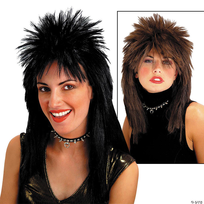 Adults Spiked Top Wig Image