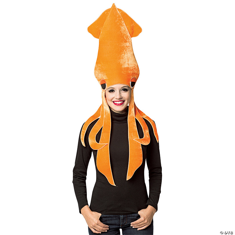 Adults Squid Headpiece Image