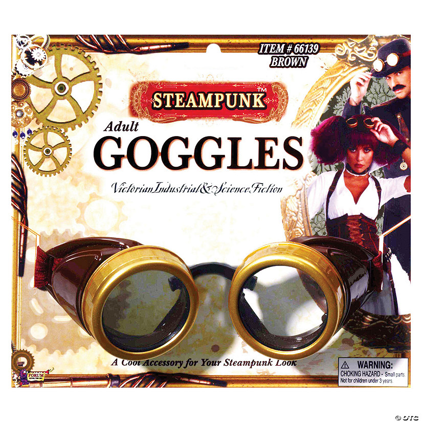 Adults Steampunk Goggles - 1 Pc. Image