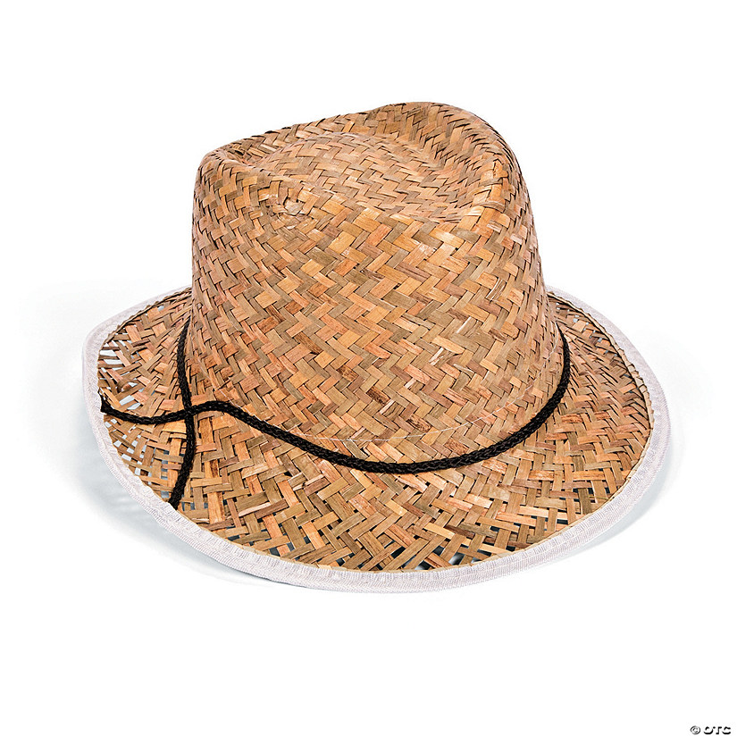 Adult's Straw Fedoras Discontinued