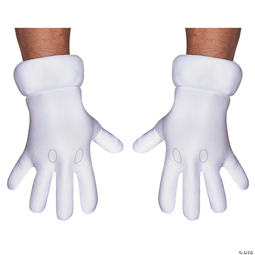 Adults Super Mario Bros.&#8482; Gloves Image