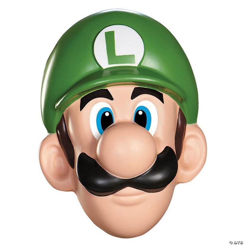 Adults Super Mario Bros.&#8482; Luigi Mask Image
