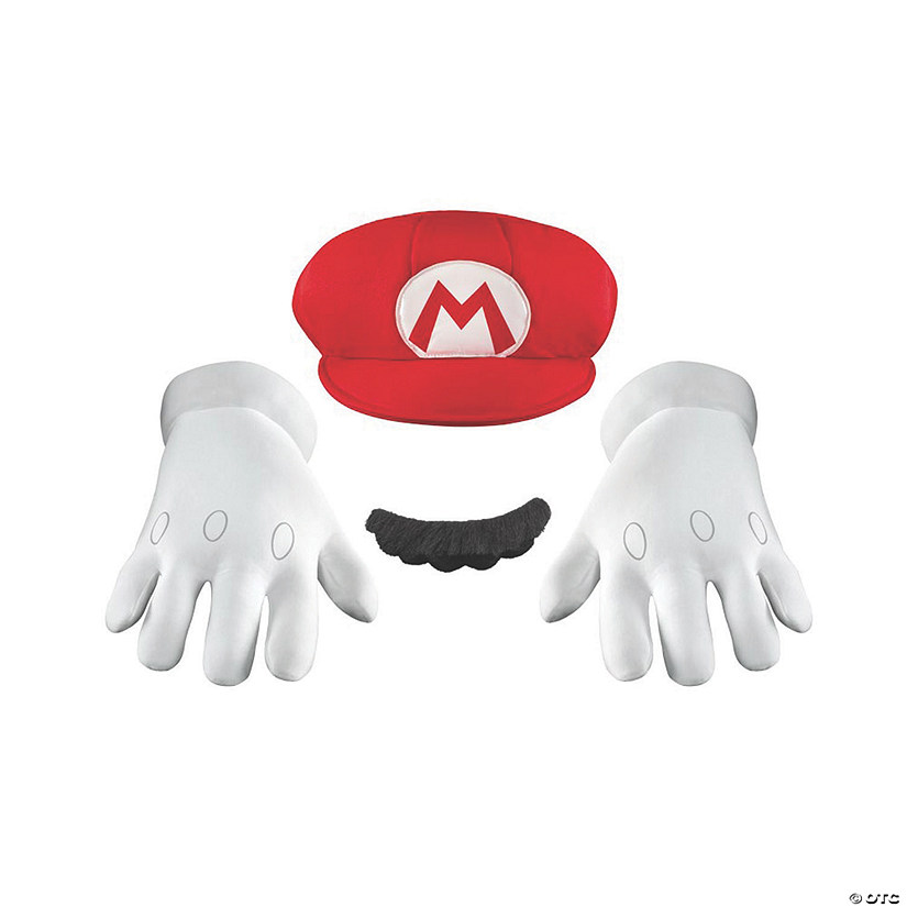 Adults Super Mario Bros.&#8482; Mario Accessory Kit Image