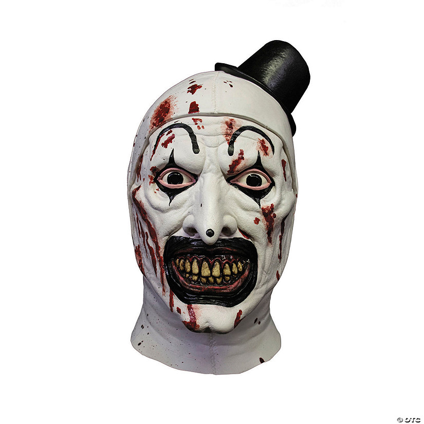 Adults Terrifier&#8482; Art the Clown Killer Latex Mask - One Size Image