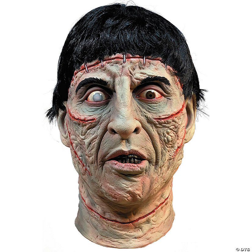 Adults The Curse of Frankenstein&#8482; Latex Mask - One Size Image