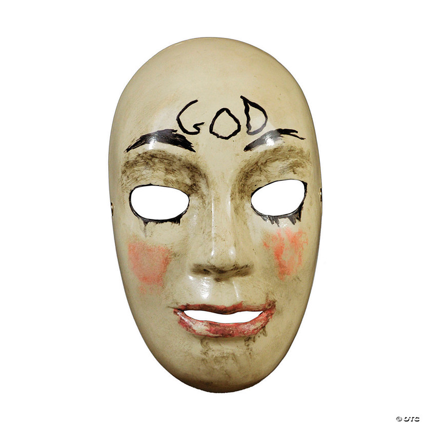 Adults The Purge: Anarchy&#8482; God Plastic Mask - One Size Image