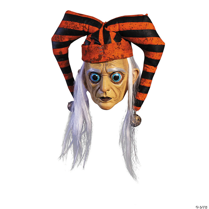 Adults The Terror of Hallows Eve&#8482; Sad Trickster Latex Mask - One Size Image