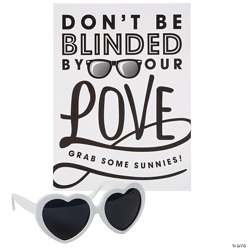 Adults Wedding Sunglasses Favor Kit for 24 Image