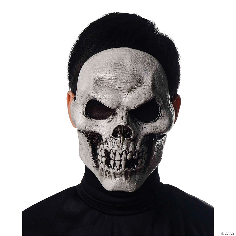 Adults White Skull Mask Image