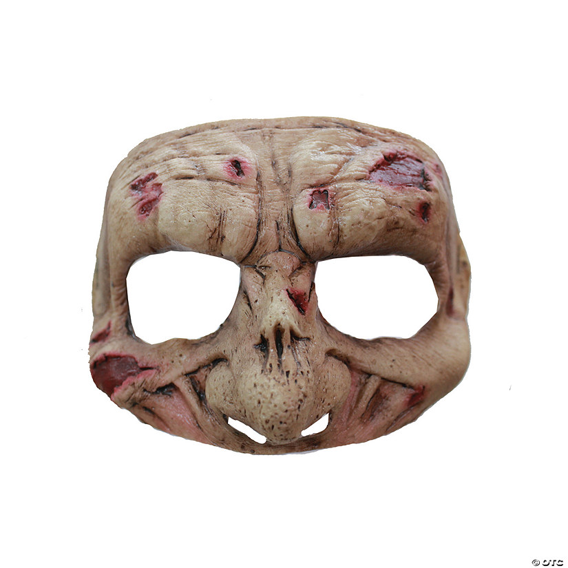 Adults Zombie Half Mask Image