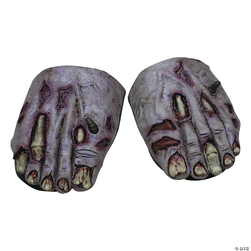 Adult's Zombie Undead Feet Cove Image