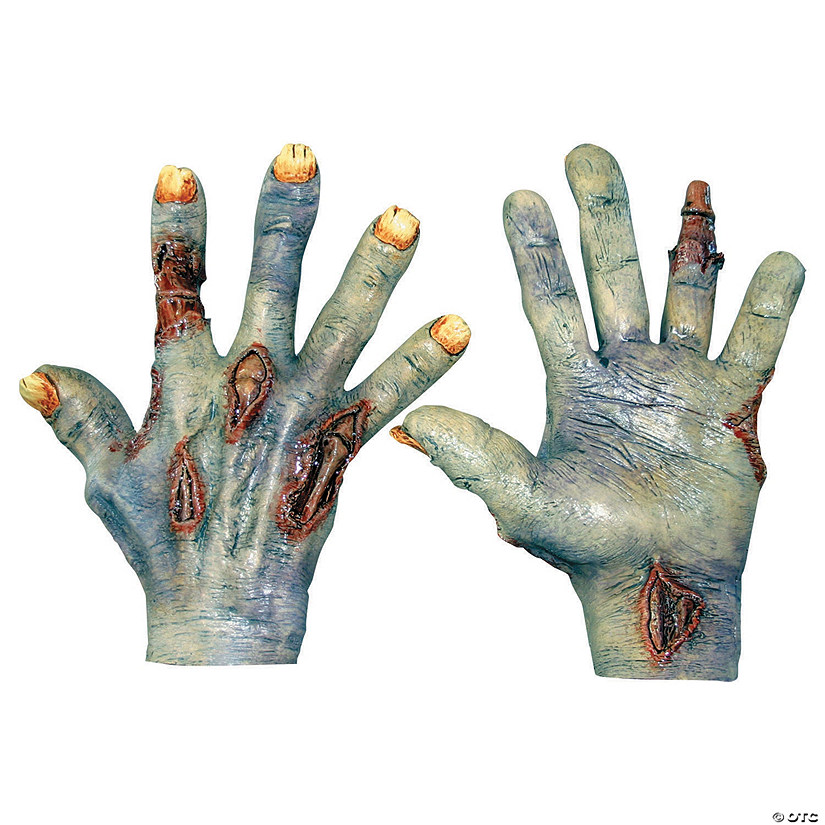 Adult's Zombie Undead Hands Image