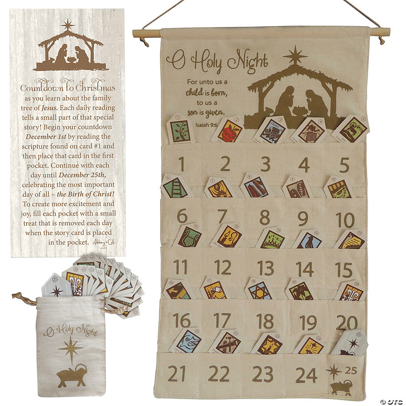 Advent Countdown Wall Calendar Image