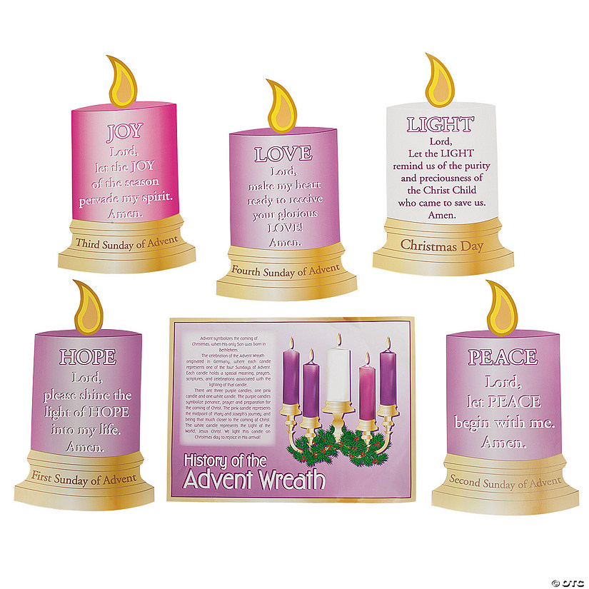 Advent Posters - 6 Pc. Image