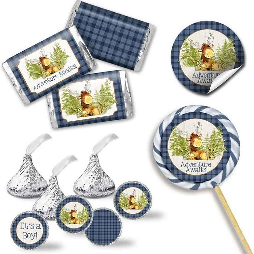 Adventure Awaits Moose Sticker Bundle 429pc. by AmandaCreation Image