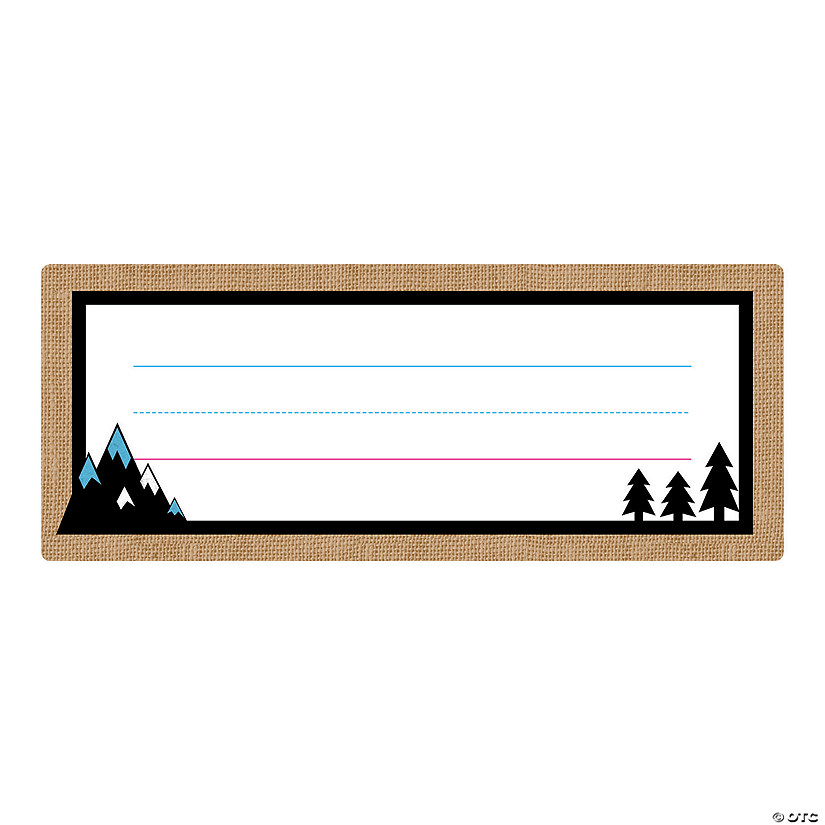Adventure Desk Plates - 24 Pc. Image