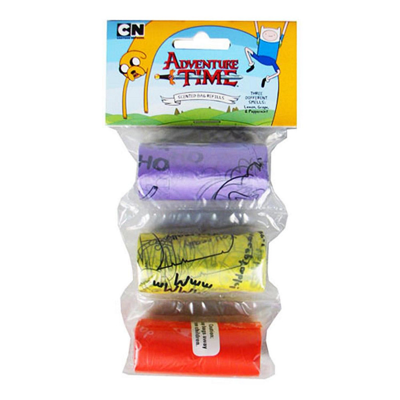 Adventure Time Scented Pet Waste Bag Refill 3-Pack Image