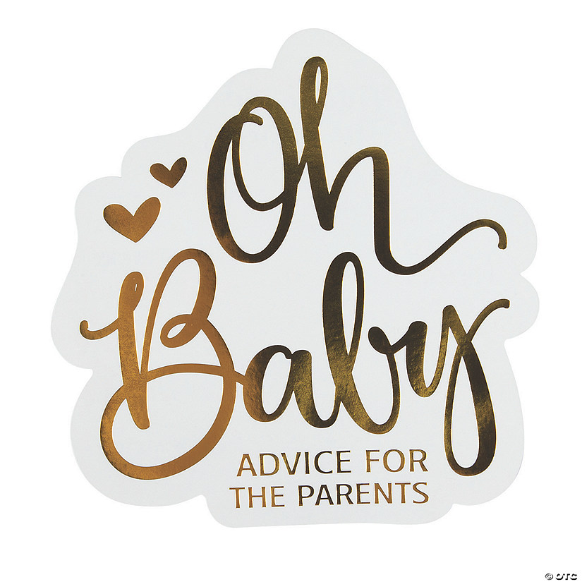 Advice for the Parents Baby Shower Game - 24 Pc. Image