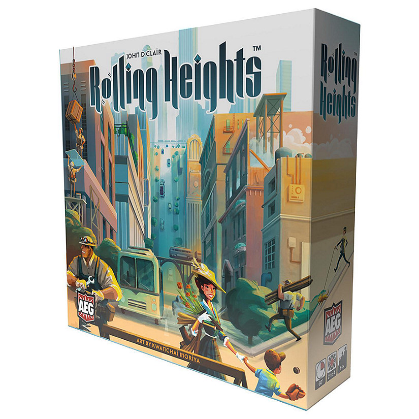 AEG: Rolling Heights Construction City Building Board Game, Ages 10+ Image