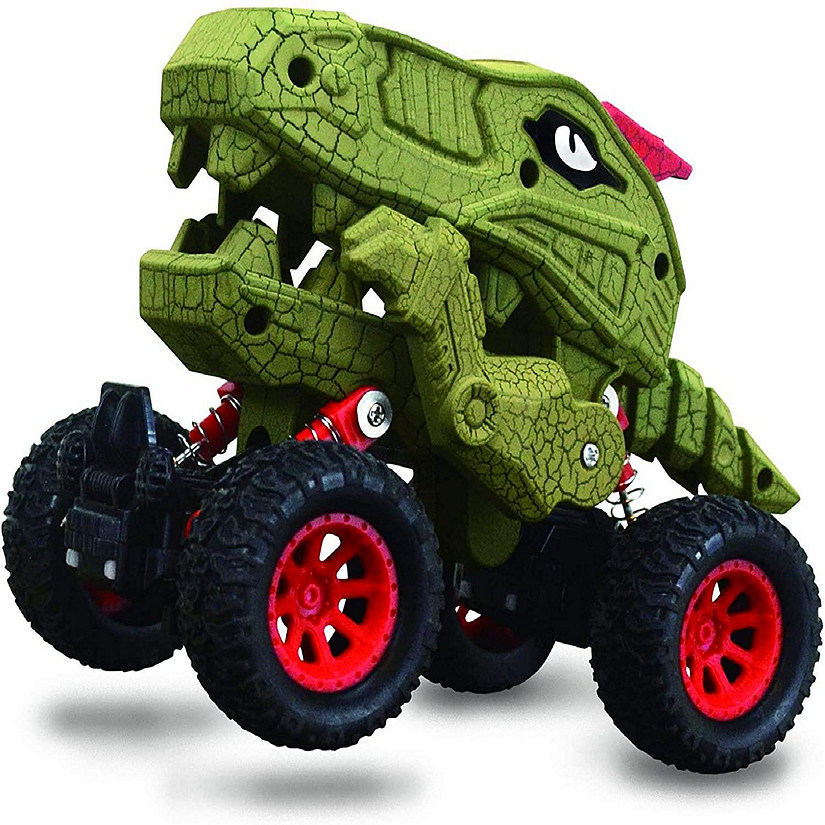Aeromax Dino-Faur Pull Back Dinosaur Truck  Green Image