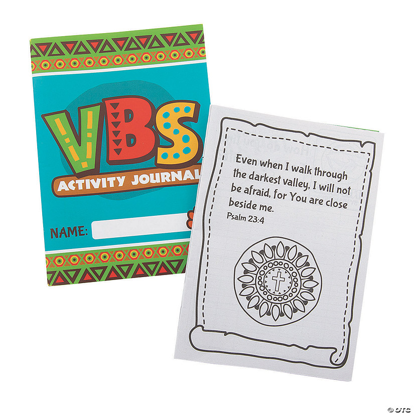 African Safari VBS Activity Journals - 12 Pc. Image