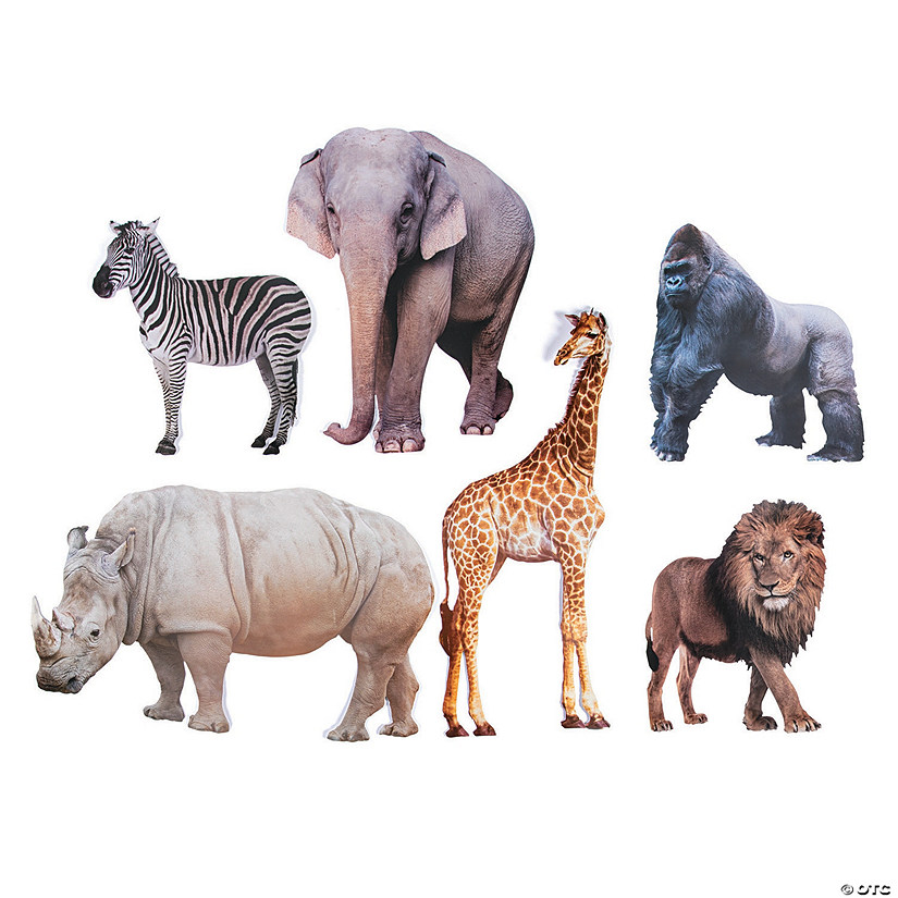 African Safari VBS Animal Cutouts Image