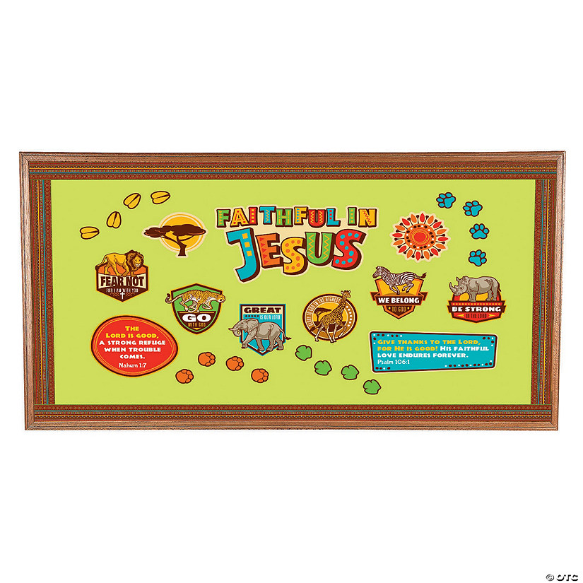 African Safari VBS Bulletin Board Set Oriental Trading