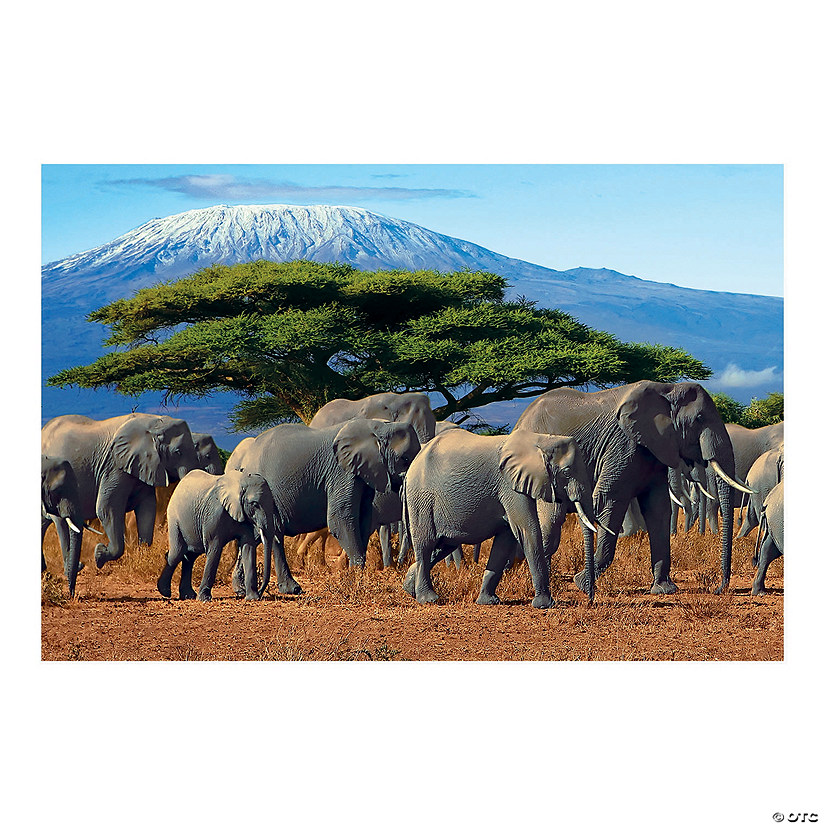 African Safari VBS Elephant Backdrop - Discontinued