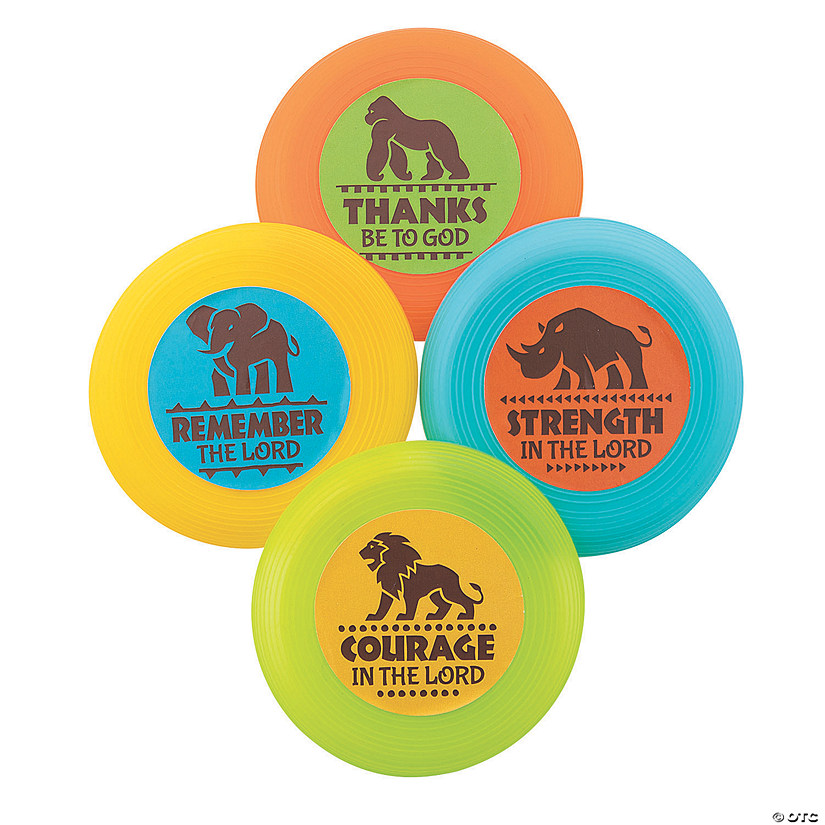 African Safari VBS Flying Discs - 72 Pc. Image