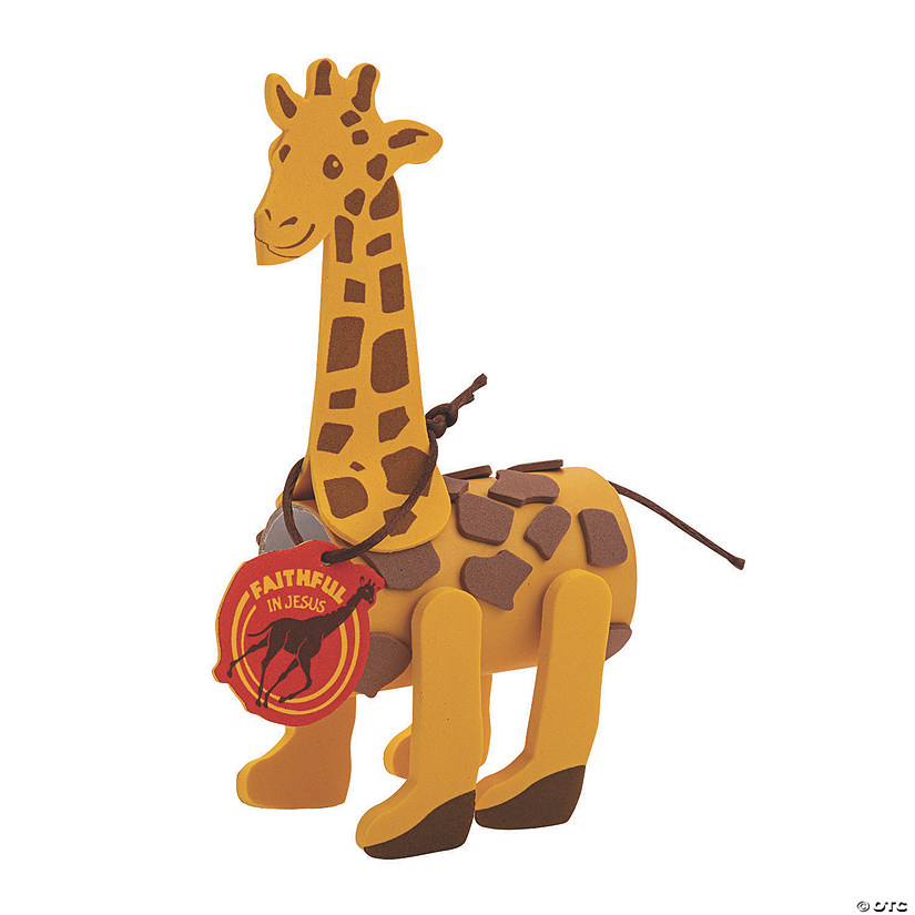 African Safari VBS Giraffe Craft Roll Craft Kit Image