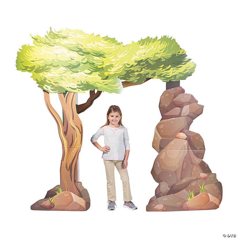 African Safari VBS Tree Archway Stand-Up Image