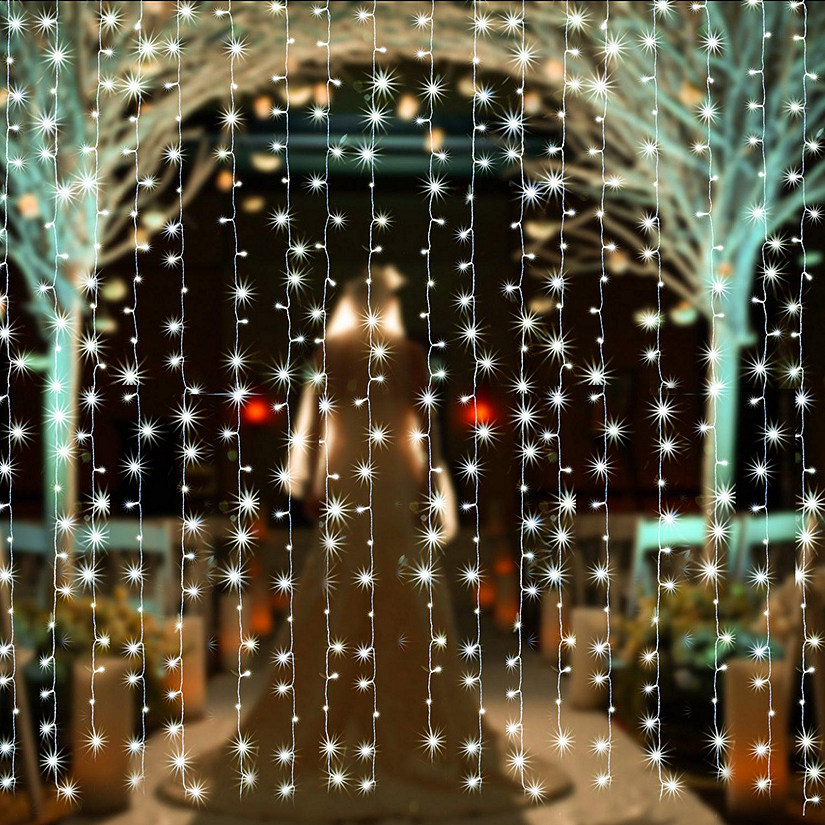 AGPtek 42.6FT 100LED Solar Rope String Lights Waterproof (White) Image