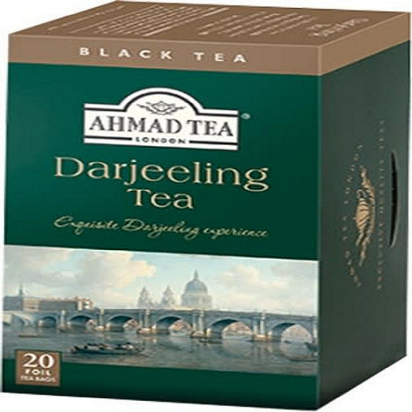 Ahmad Darjeeling Black Tea 20 foil tea bags Oriental Trading