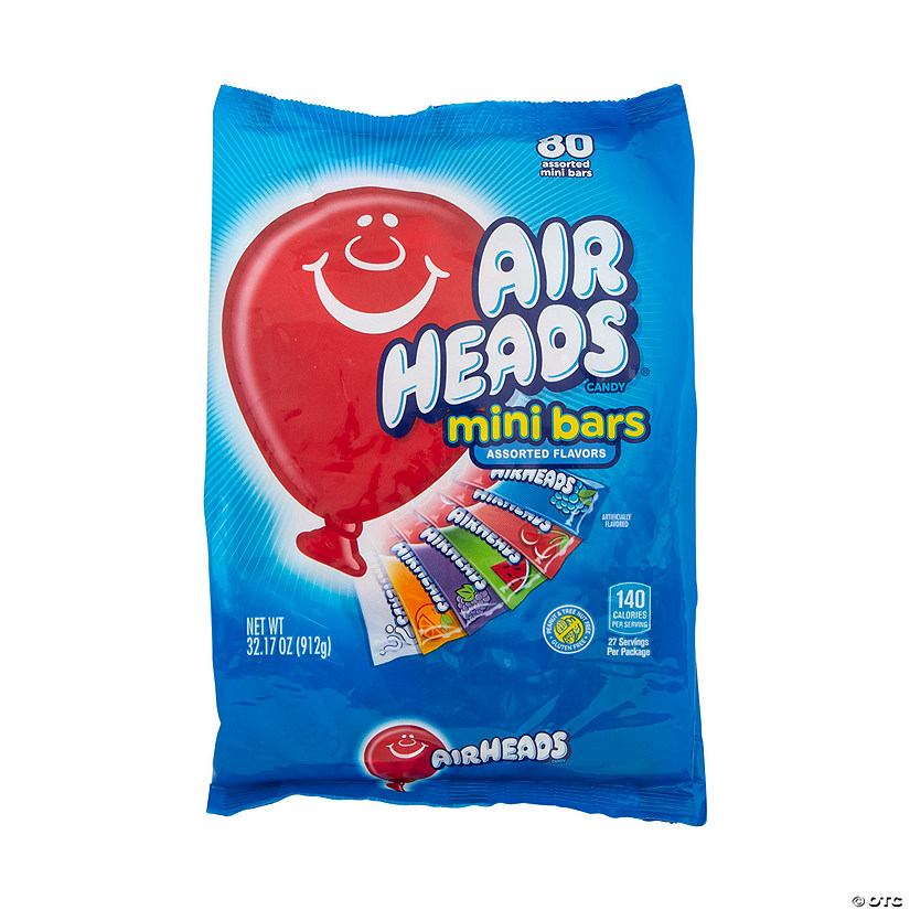 Air Heads<sup>&#174;</sup> Mini Candy Bars - 80 Pc. Image
