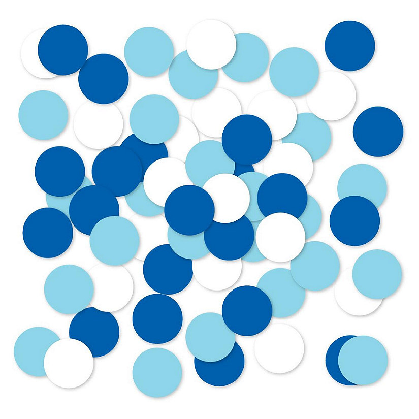 Airplane Birthday Blue Confetti, 180-Pack Image