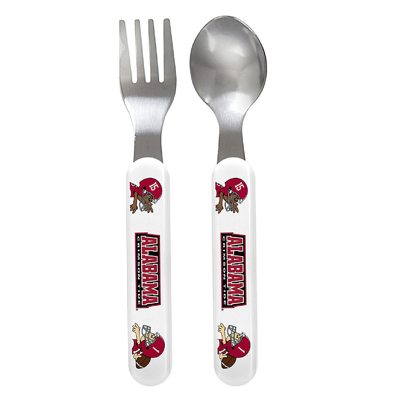 Alabama Crimson Tide - Baby Fork & Spoon Set Image