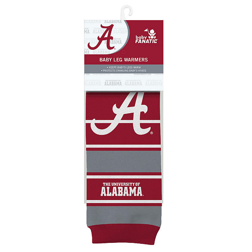 Alabama Crimson Tide Baby Leg Warmers Image