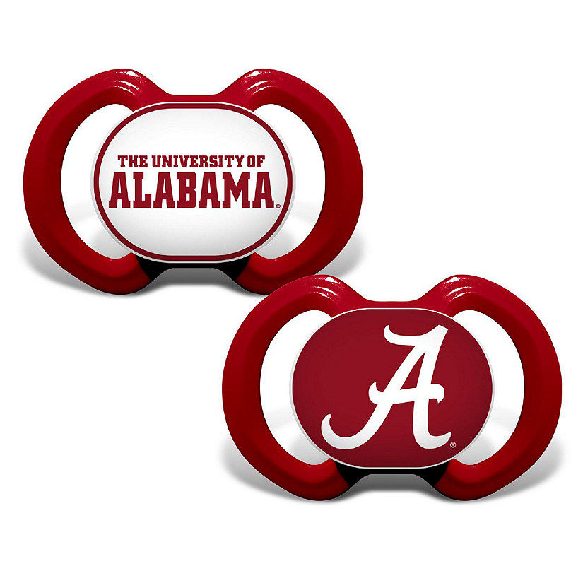 Alabama Crimson Tide - Pacifier 2-Pack Image