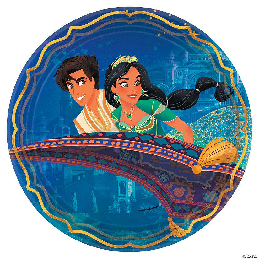 Aladdin&#8482; Paper Dinner Plates - 8 Ct. Image
