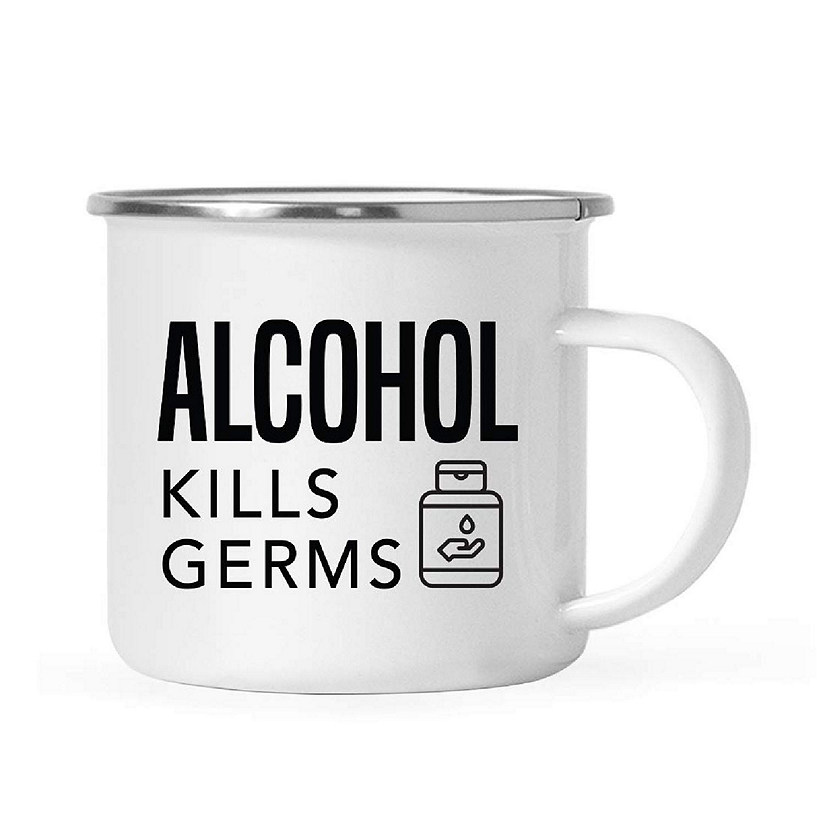 Alcohol Social Distanc 11oz Campfire Mug Image