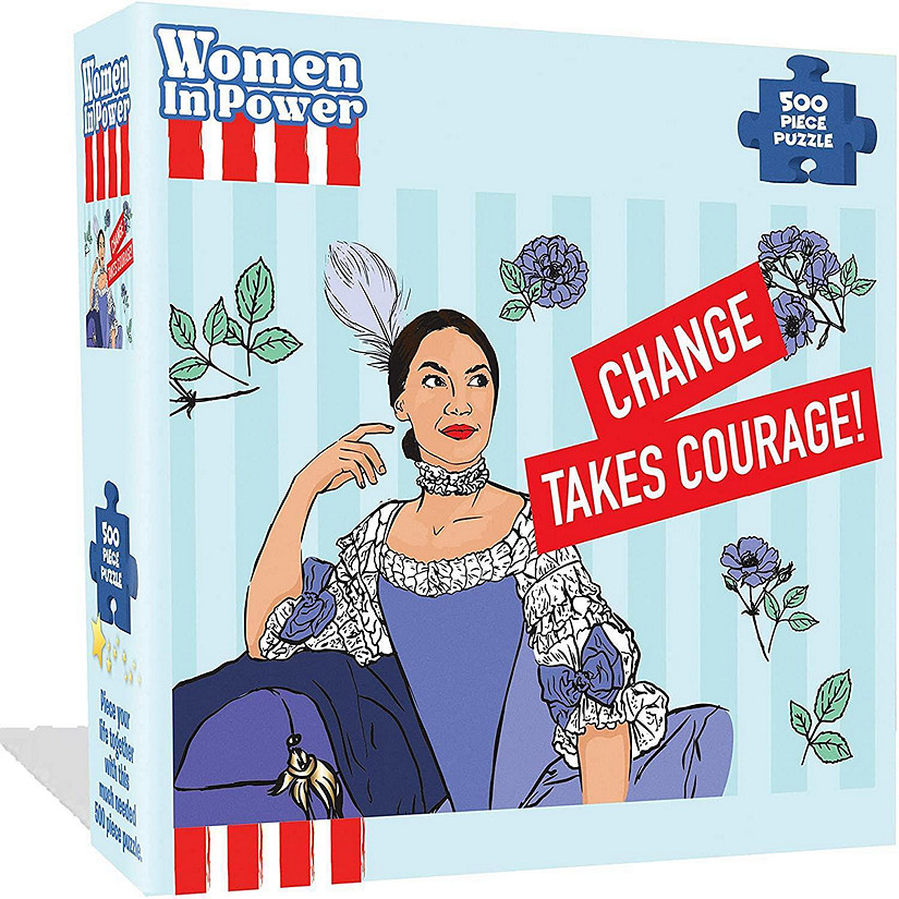 Alexandria Ocasio-Cortez AOC Puzzle 500pcs Women in Power