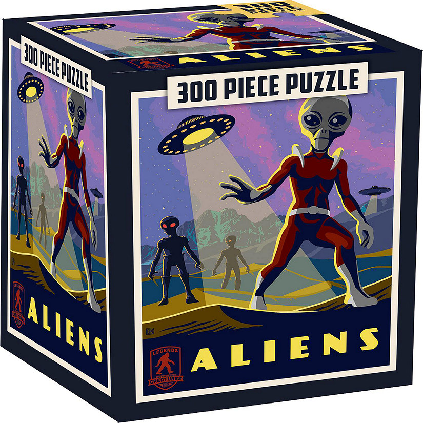 Aliens 300 Piece Jigsaw Puzzle Image