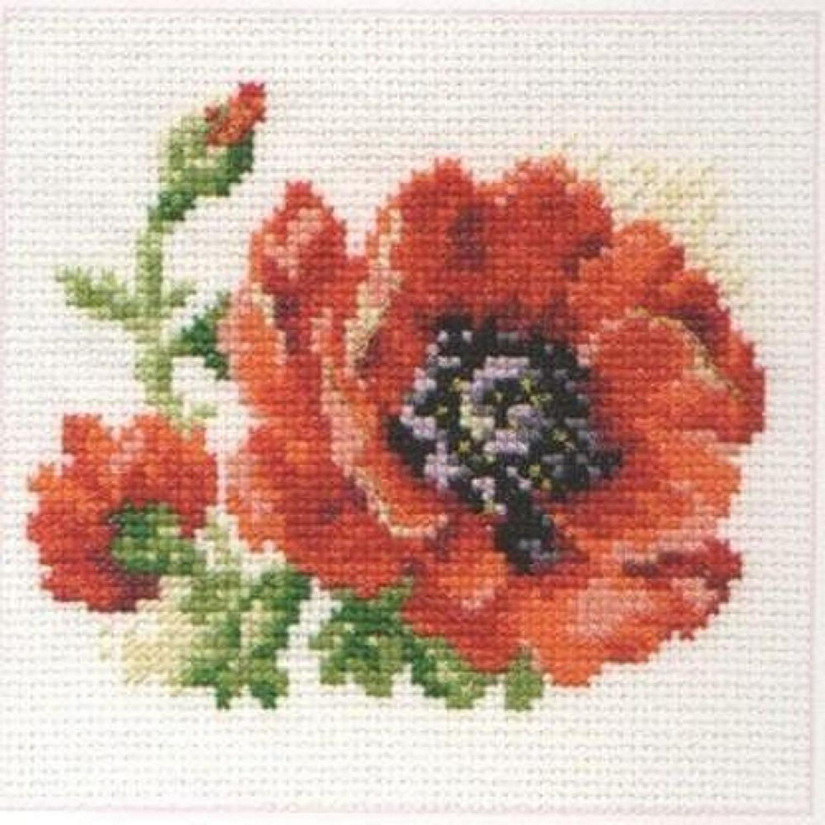 Alisa - Poppy 0-80 Counted Cross-Stitch Kit Image