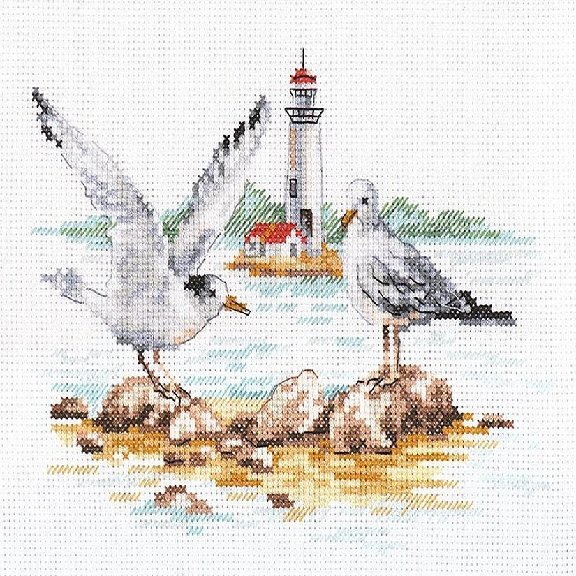 Alisa - Seagulls 3-30 Counted Cross-Stitch Kit Image