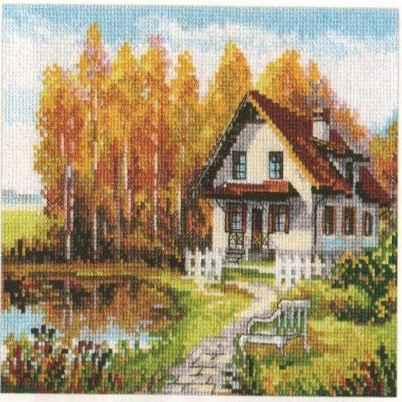 Alisa - Visit to the Autumn 3-14 Counted Cross-Stitch Kit Image