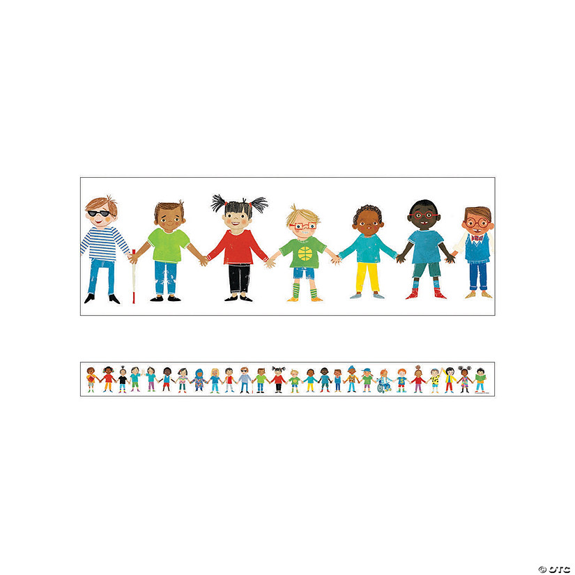 All Are Welcome Kids Bulletin Board Borders - 12 Pc. Image
