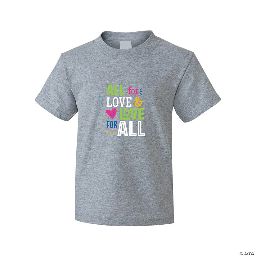 All for Love Youth T-Shirt Image