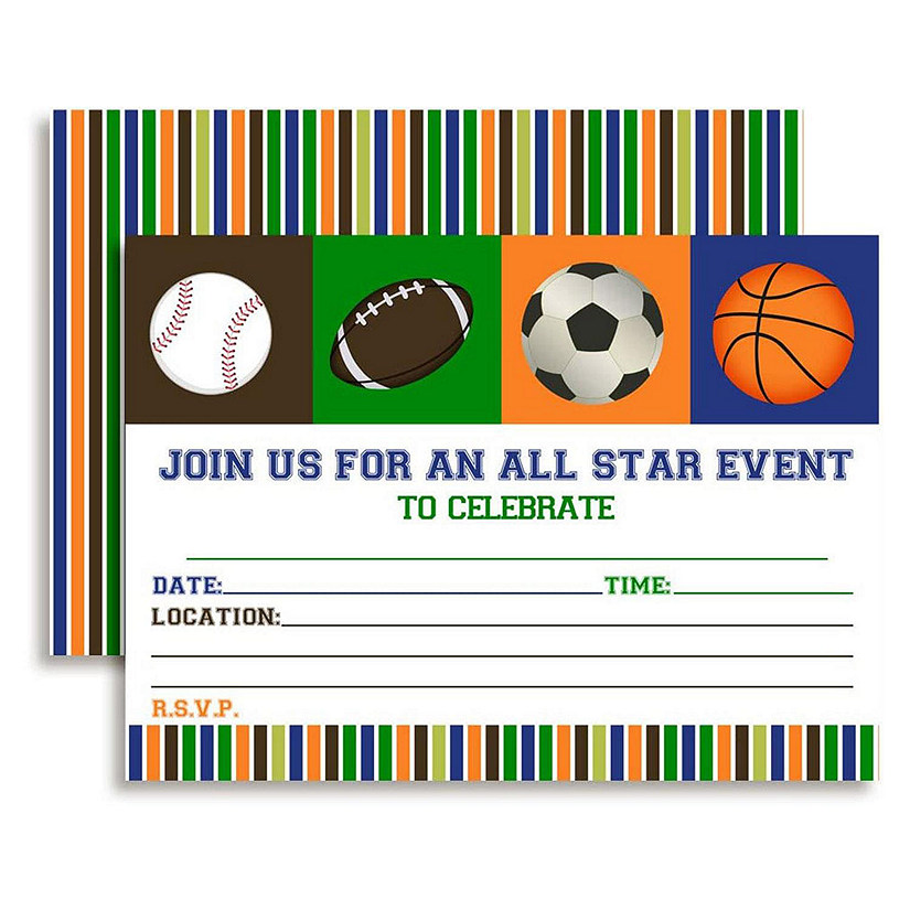 Pin on Sports Invites